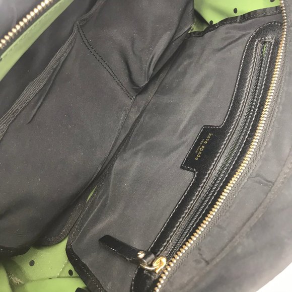Kate Spade Black Fabric Medium Size Tote Bag - Picture 6 of 7
